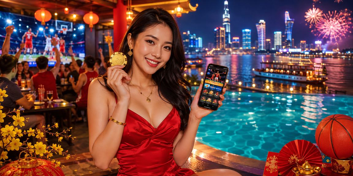 Không khí Tết tại đồng bằng sông Cửu Long và người dùng đặt cược bóng rổ qua điện thoại